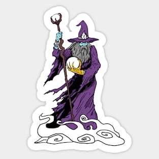 cloud wizard man Sticker